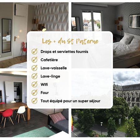 Le St Paterne, Hyper Centre, 3 Chambres Tt Confort Orlean Zewnętrze zdjęcie