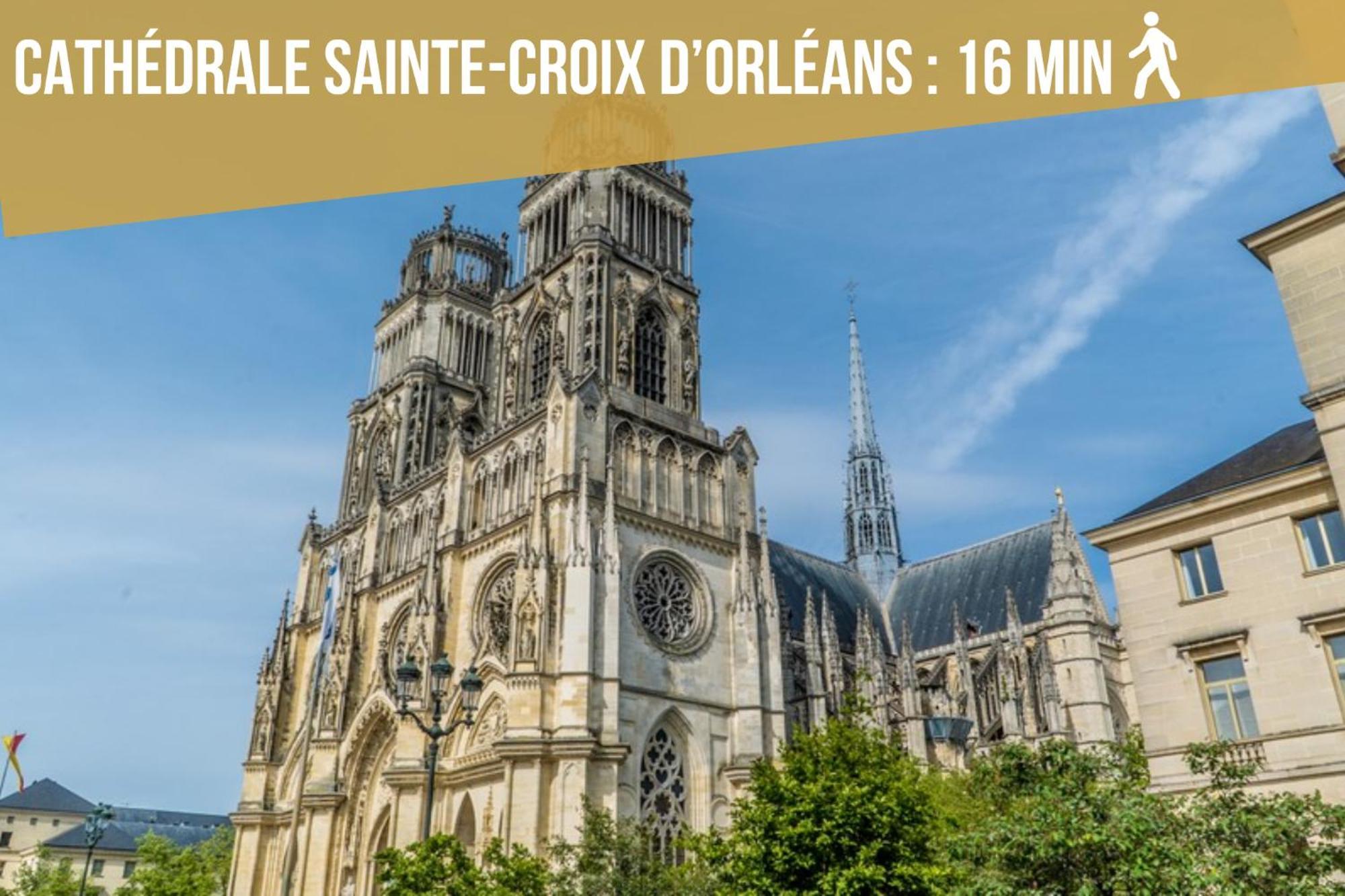 Le St Paterne, Hyper Centre, 3 Chambres Tt Confort Orlean Zewnętrze zdjęcie